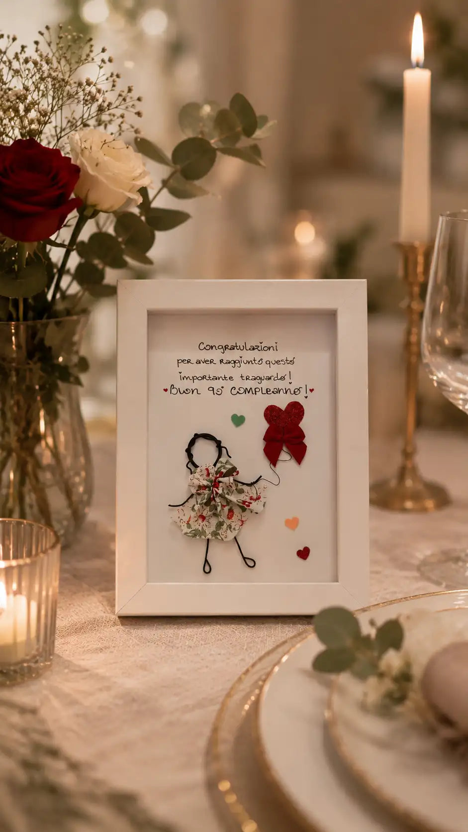 Mini quadretto Amiche 10x15 - dettaglio