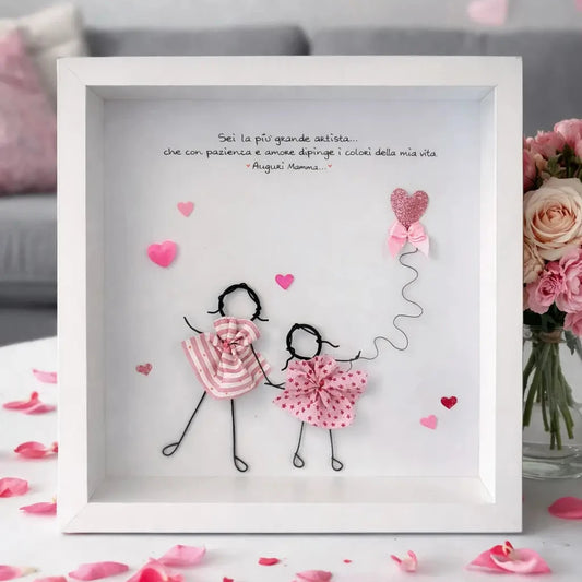 Quadretto personalizzato Festa della Mamma - Mmatrioscaa